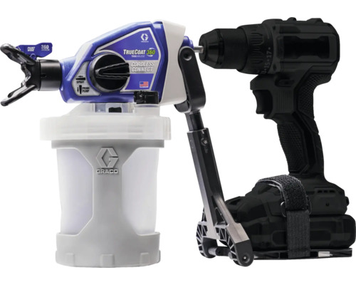 Striekacia pištoľ a vŕtačka