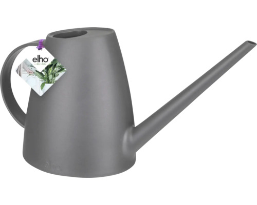 Sivá kanva na kvety s dlhým výtokom