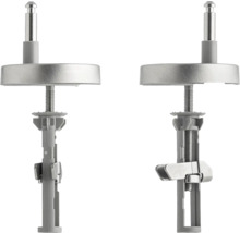 Dve upevňovacie sady pre WC sedadlá