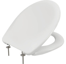 WC sedadlo zo sanitárnej keramiky s upevňovacím materiálom