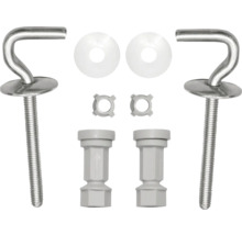 Upevňovacia súprava pre WC sedadlá so skrutkami, podložkami a maticami