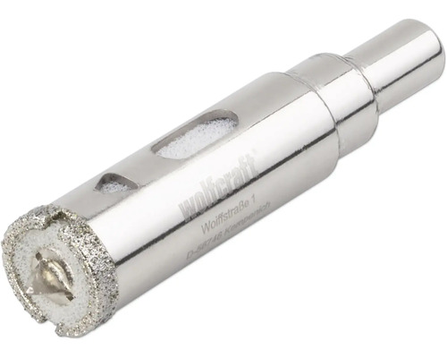 Diamantový vykružovák Ceramic Wolfcraft Ø 18 mm Wolfcraft vrták na dlaždice s diamantovým povlakom