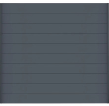 Garážové vráta s vodorovnou panelovou štruktúrou