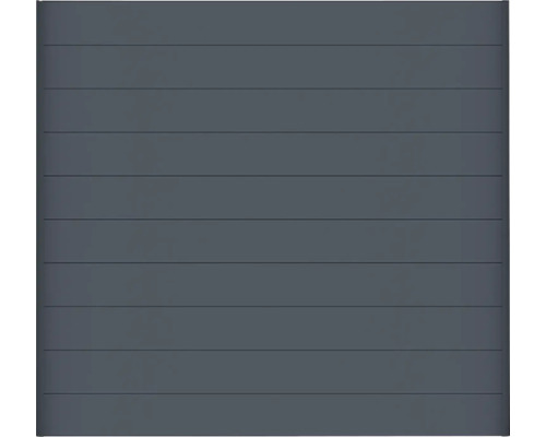 Plotové pole G21 Marion 168x156 cm Garážové vráta s vodorovnou panelovou štruktúrou