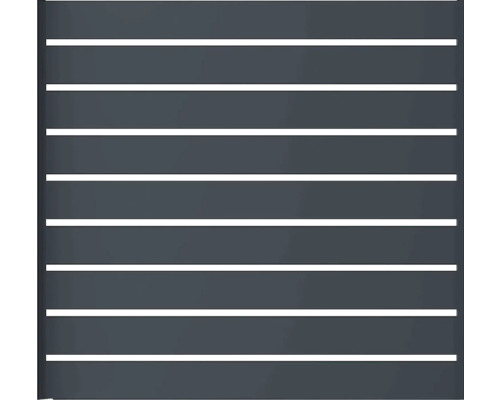 Plotové pole G21 Reno 168x158 cm Plotový prvok s vodorovnými lamelami