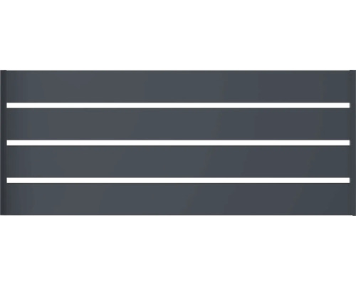 Plotové pole G21 Reno 168x69 cm Kovová záhradná bránka s tromi priečkami