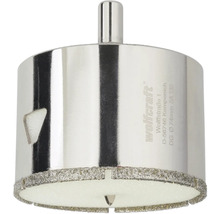 Wolfcraft diamantová dierovka, priemer 74 milimetrov