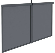 Nepriehľadná zástena pre vonkajšie použitie