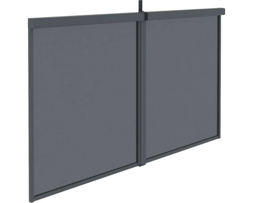 Nepriehľadná zástena pre vonkajšie použitie