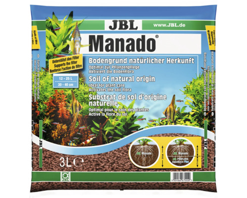 JBL Manado substrát do akvária, 3 litre
