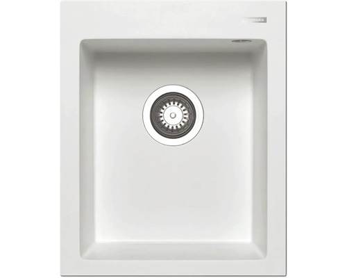 Drez z kamenného materiálu s odtokovou súpravou