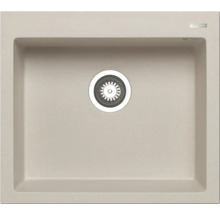 Kuchynský drez z umelého kameňa s odtokovou armatúrou