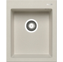 Žulový drez s odtokovou armatúrou