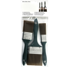 Súprava lazúrovacích štetcov, tri kusy, 30 milimetrov, 50 milimetrov, 70 milimetrov