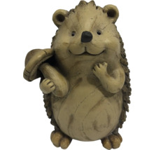 Záhradná figúrka ježka s hubou
