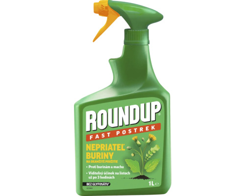 Roundup Fast Postrek ničiteľ buriny, 1 liter