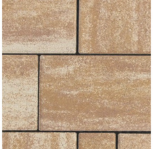 Detail betónovej zámkovej dlažby