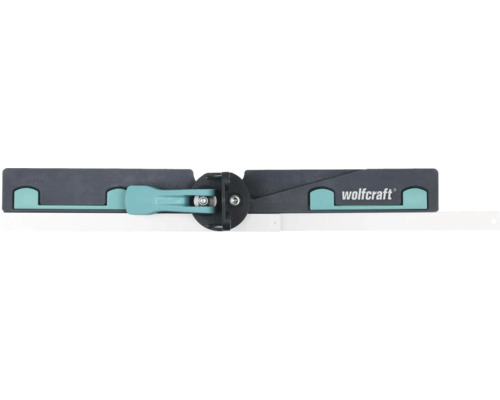 Pokosník wolfcraft z plastu na meranie a prenášanie uhlov s aretačnou páčkou.