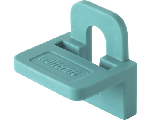 Upevňovacia príchytka Wolfcraft z plastu na podlahové lišty