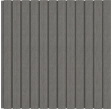 Sivé fasádne obklady z plastu