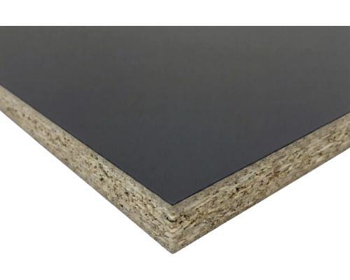 Dekoratívna drevotriesková doska, detail hrany