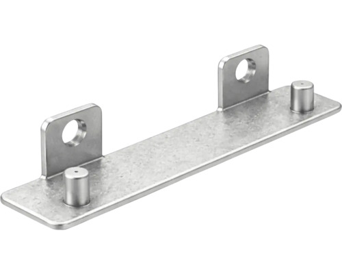 Kovová konzola s otvormi na upevnenie