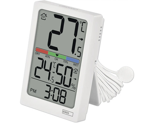 Digitálny termo-vlhkomer na meranie teploty a vlhkosti
