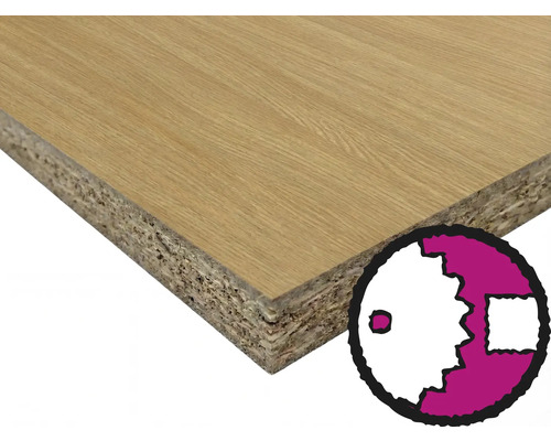 Drevotriesková doska s dreveným dekorom