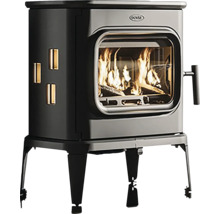 Krbové kachle s horiacim drevom