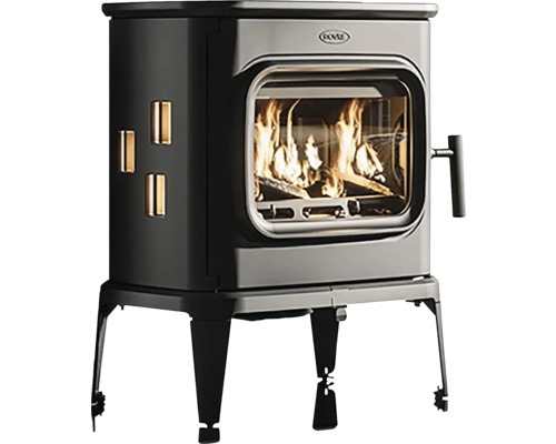 Kachle na drevo SAGA207 liatina čierna 8 kW s externým prívodom vzduchu Krbové kachle s horiacim drevom