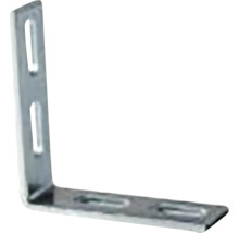 Rohový spojovací prvok s pozdĺžnymi otvormi na upevnenie komponentov