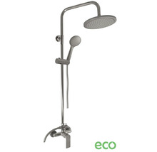 Sprchový panel s hlavovou a ručnou sprchou