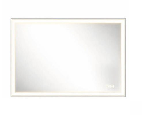 Obdĺžnikové zrkadlo s LED osvetlením