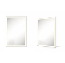 Dve obdĺžnikové kúpeľňové zrkadlá s LED osvetlením
