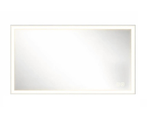 Obdĺžnikové zrkadlo s osvetlením