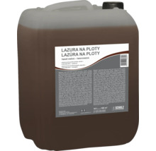 Hnedá lazúra na ploty v 10 litrovom kanistri