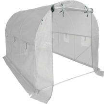 Skleník s otvorenými dverami