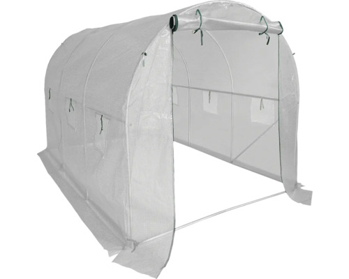 Skleník s otvorenými dverami