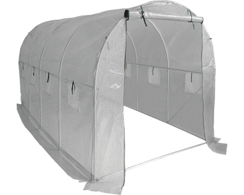 Skleník s otvorenými dverami