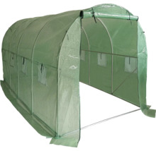 Skleník s oknami na pestovanie rastlín