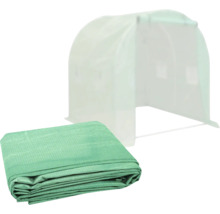 Záhradný tunelový fóliovník s krycou plachtou