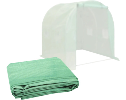 Záhradný tunelový fóliovník s krycou plachtou