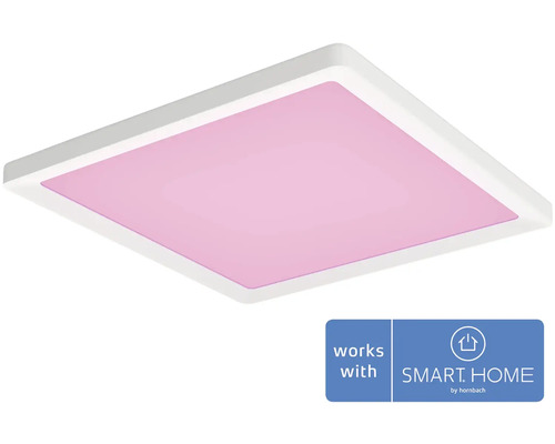 Štvorcové LED stropné svietidlo s funkciou Smart Home