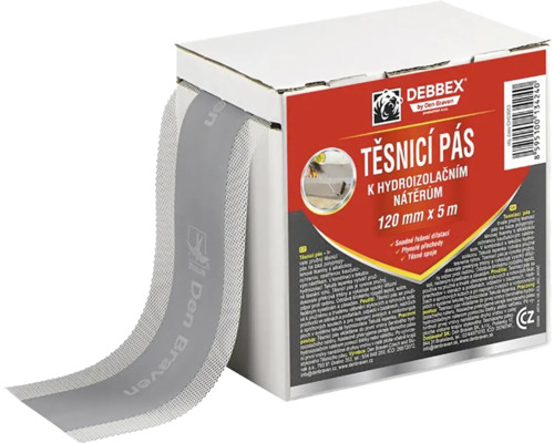 Tesniaca páska k hydroizolačným náterom, 120 mm x 5 m, Debbex by Den Braven