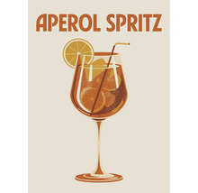Nápoj Aperol Spritz s plátkami pomaranča v pohári