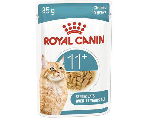 Krmivo pre mačky Royal Canin pre staršie mačky od 11 rokov, kúsky v omáčke, 85 gramové balenie