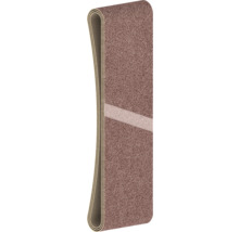 Rohožka so štruktúrovaným vzorom a nenápadným pruhom