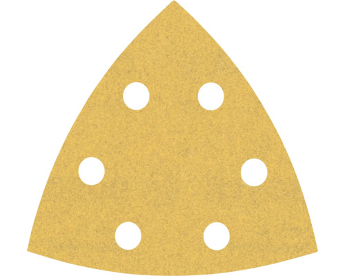 Trojuholníkový brúsny papier s otvormi