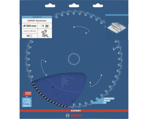 Pílový list Bosch Expert Aluminium, priemer 305 mm, vhodný pre hliník