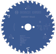 Pílový kotúč Bosch Expert Wood, priemer 160 milimetrov, otvor 20 milimetrov, 36 zubov, na drevo.